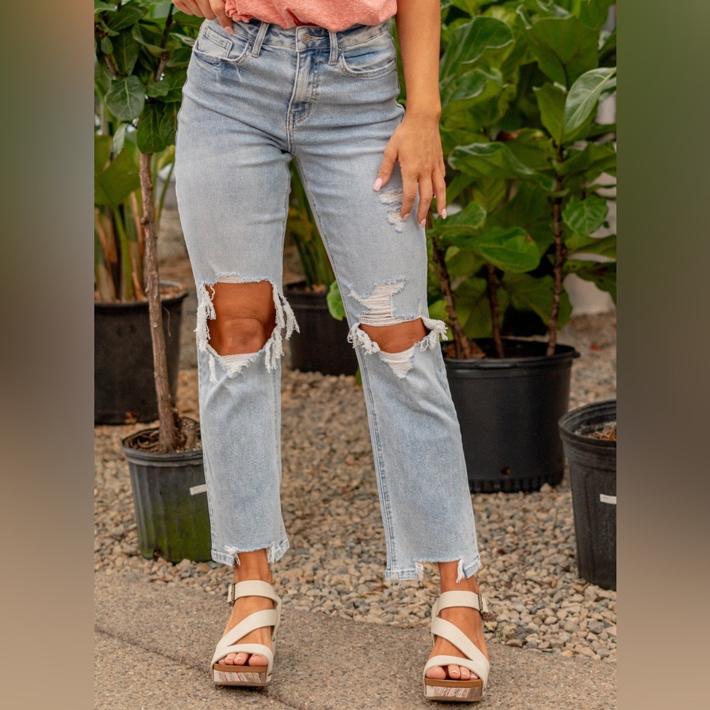 Vervet 90'S HIGH RISE STRAIGHT LEG